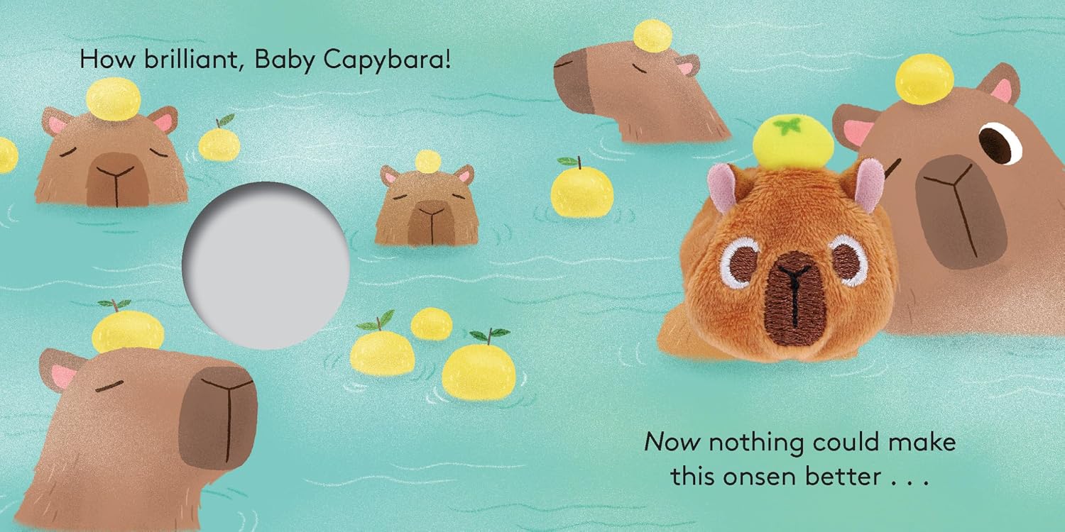 Baby Capybara: Finger Puppet Book (Little Finger Puppet)