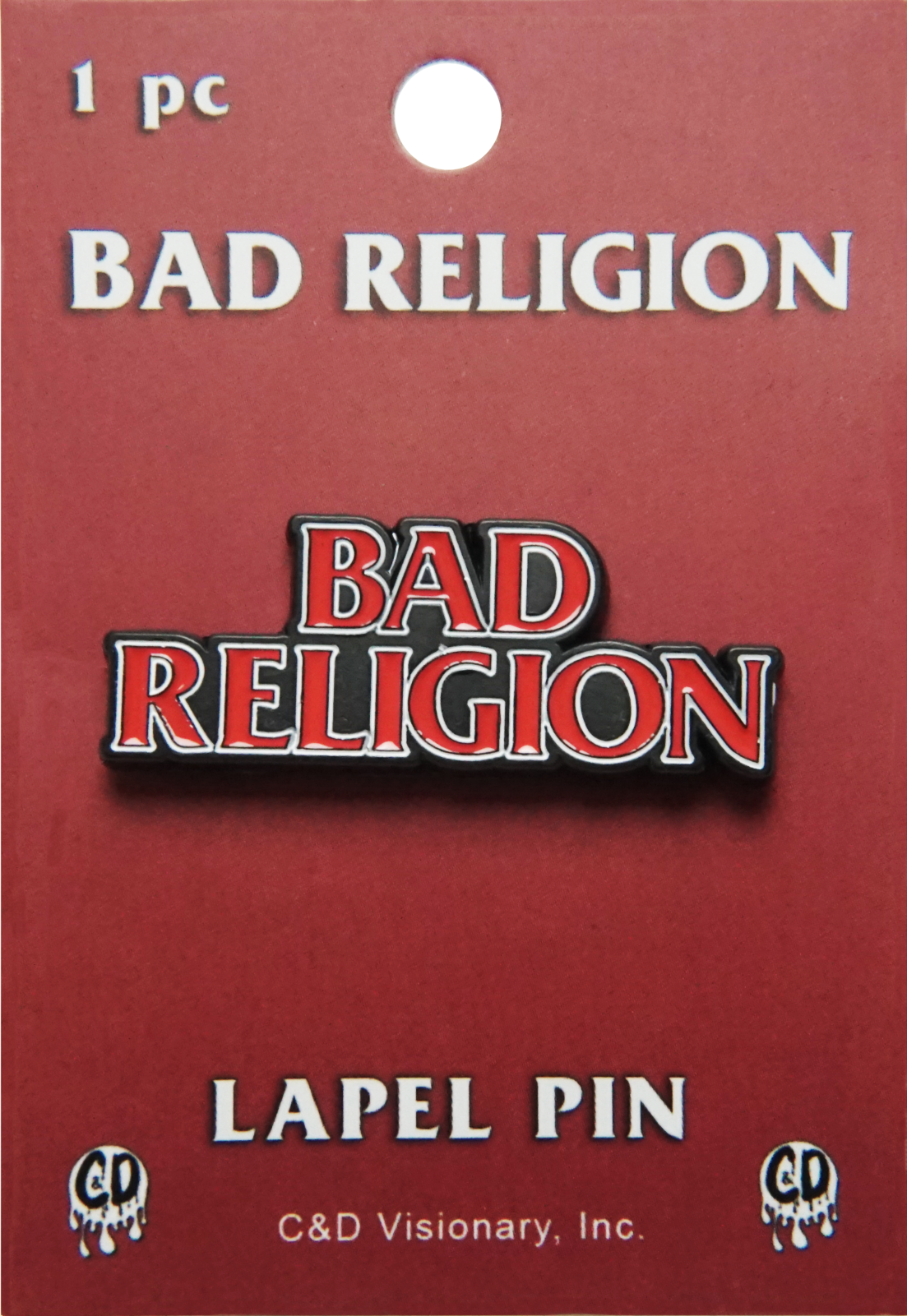 Bad Religion Logo Enamel Pin