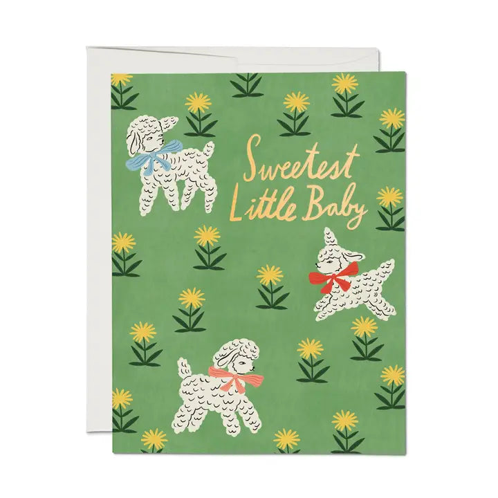 Little Lamb Greeting Card