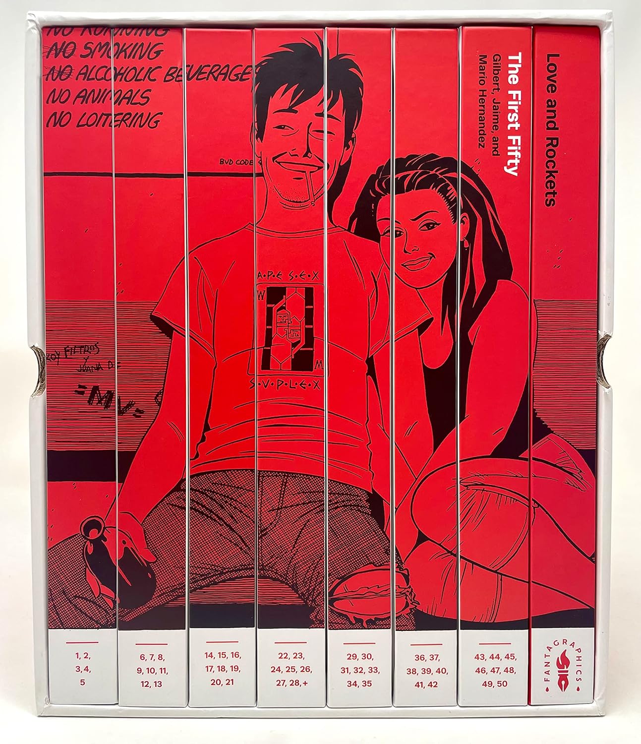 The Classic Love and Rockets 40th Anniversary Slipcase Set