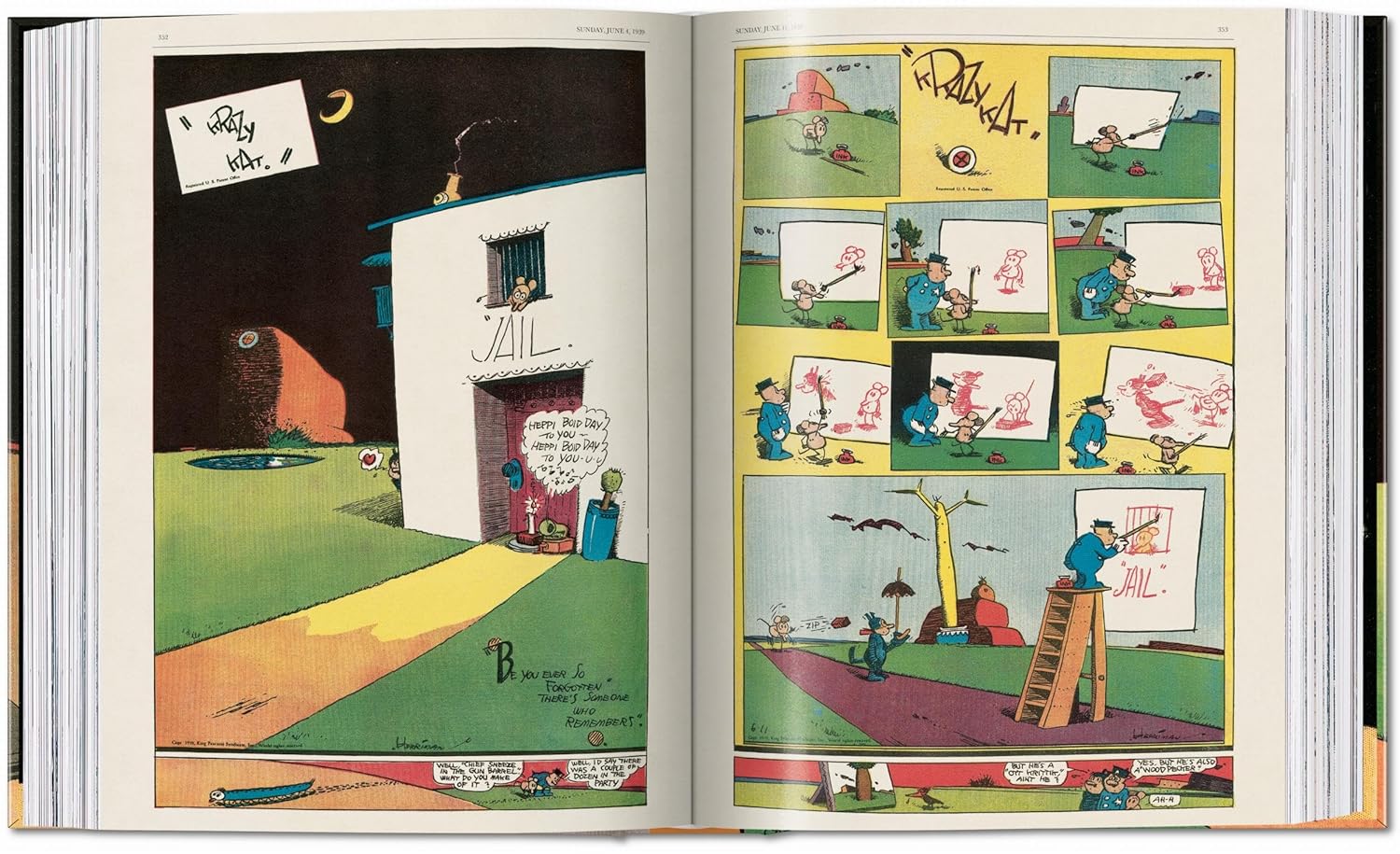George Herriman. Krazy Kat. The Complete Color Sundays 1935–1944