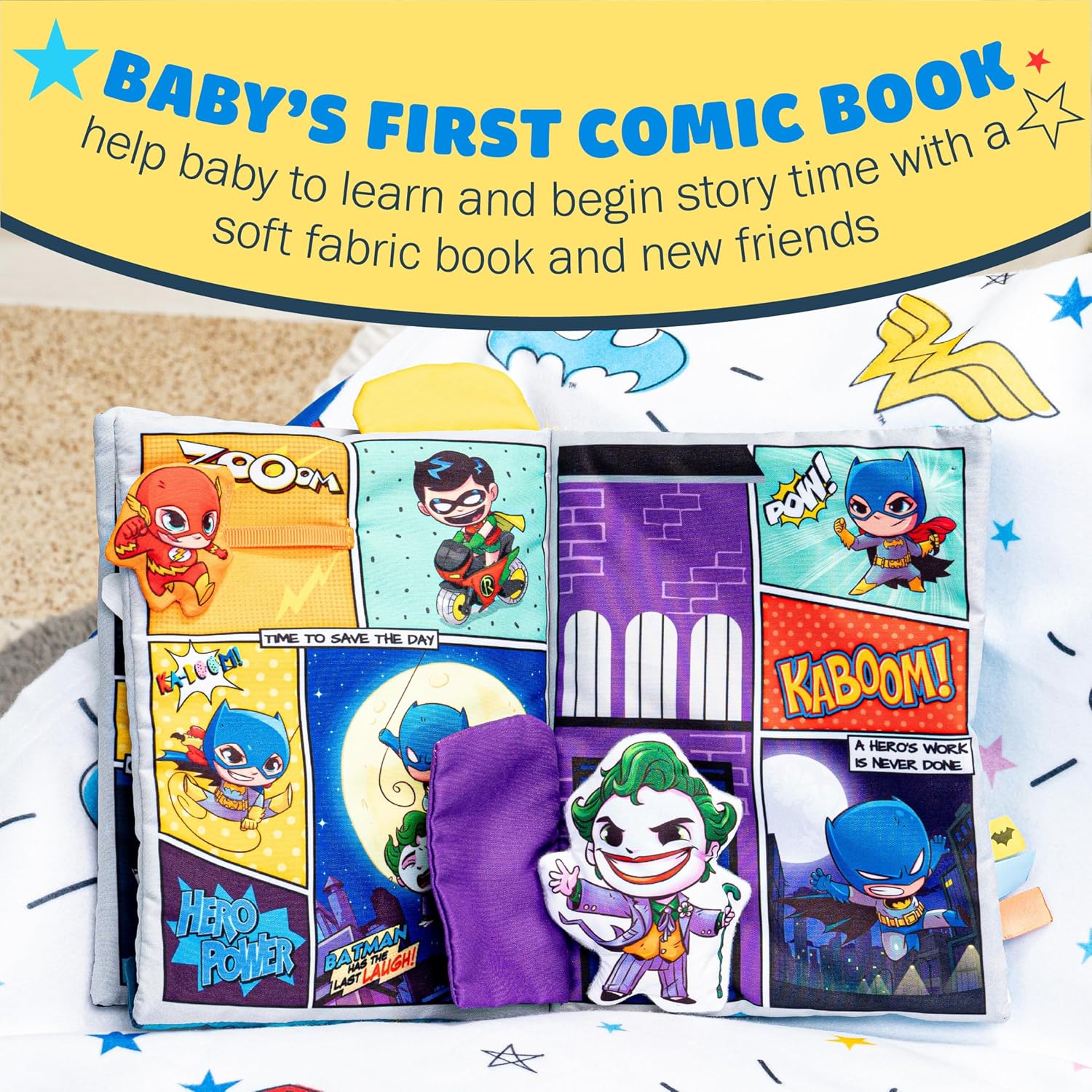 Batman Brave little Heroes Soft Book