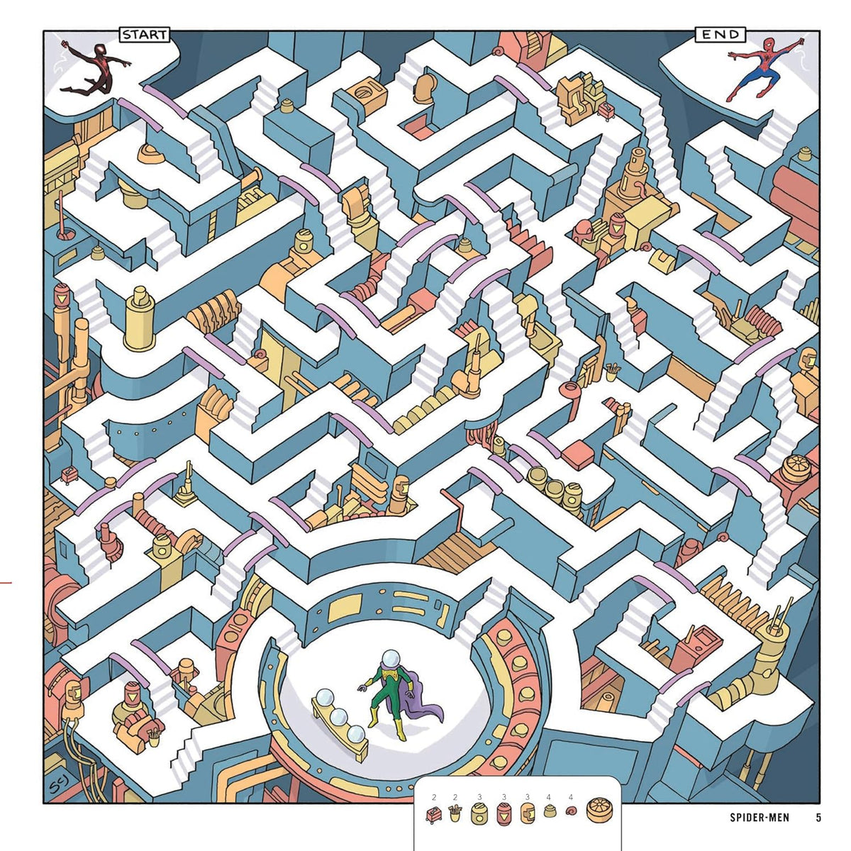 Marvel Spider-Verse Mazes