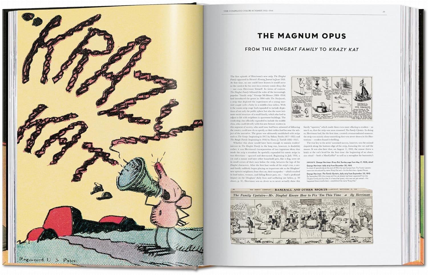 George Herriman. Krazy Kat. The Complete Color Sundays 1935–1944