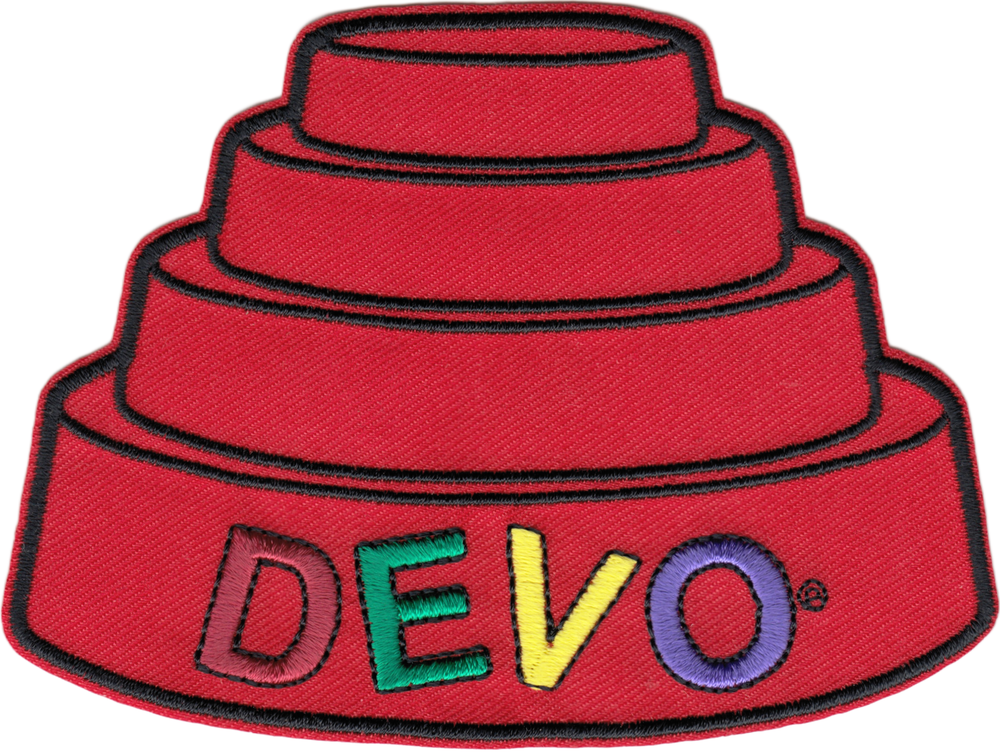 Devo Iconic Red Hat Patch