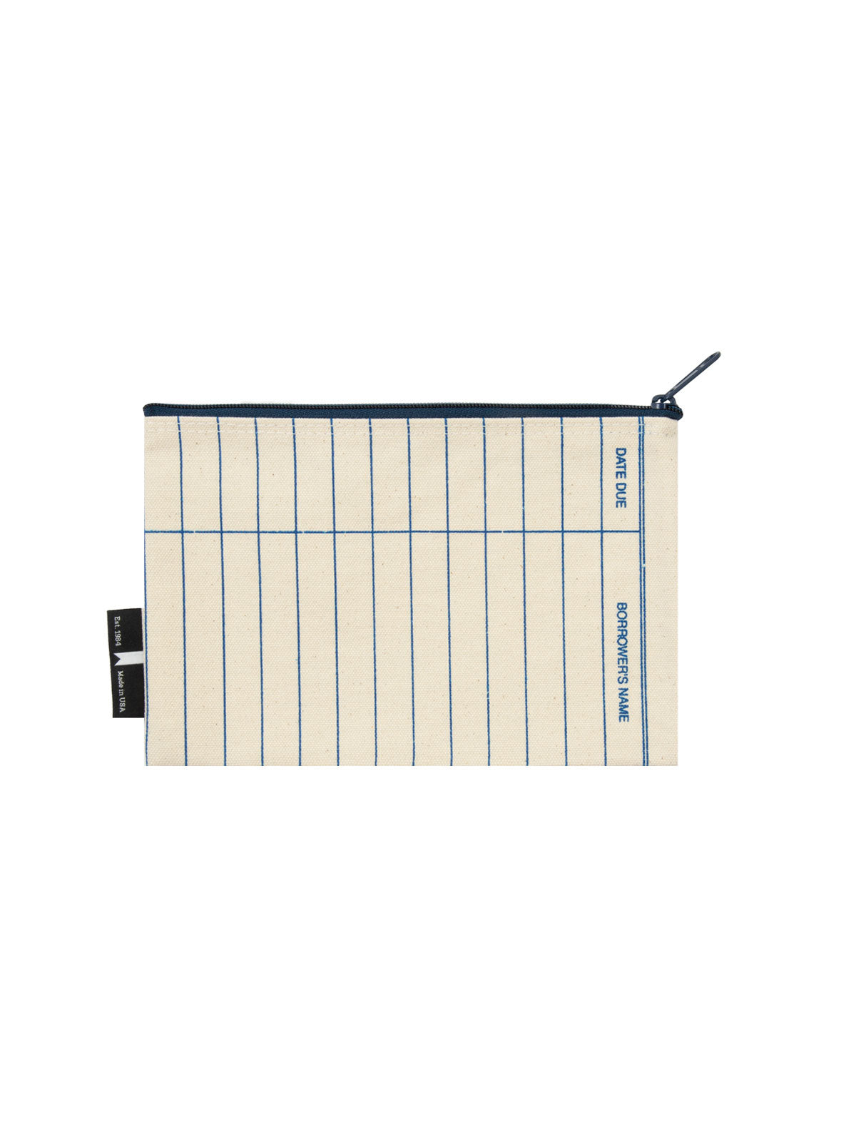 Library Card (Natural) Pouch