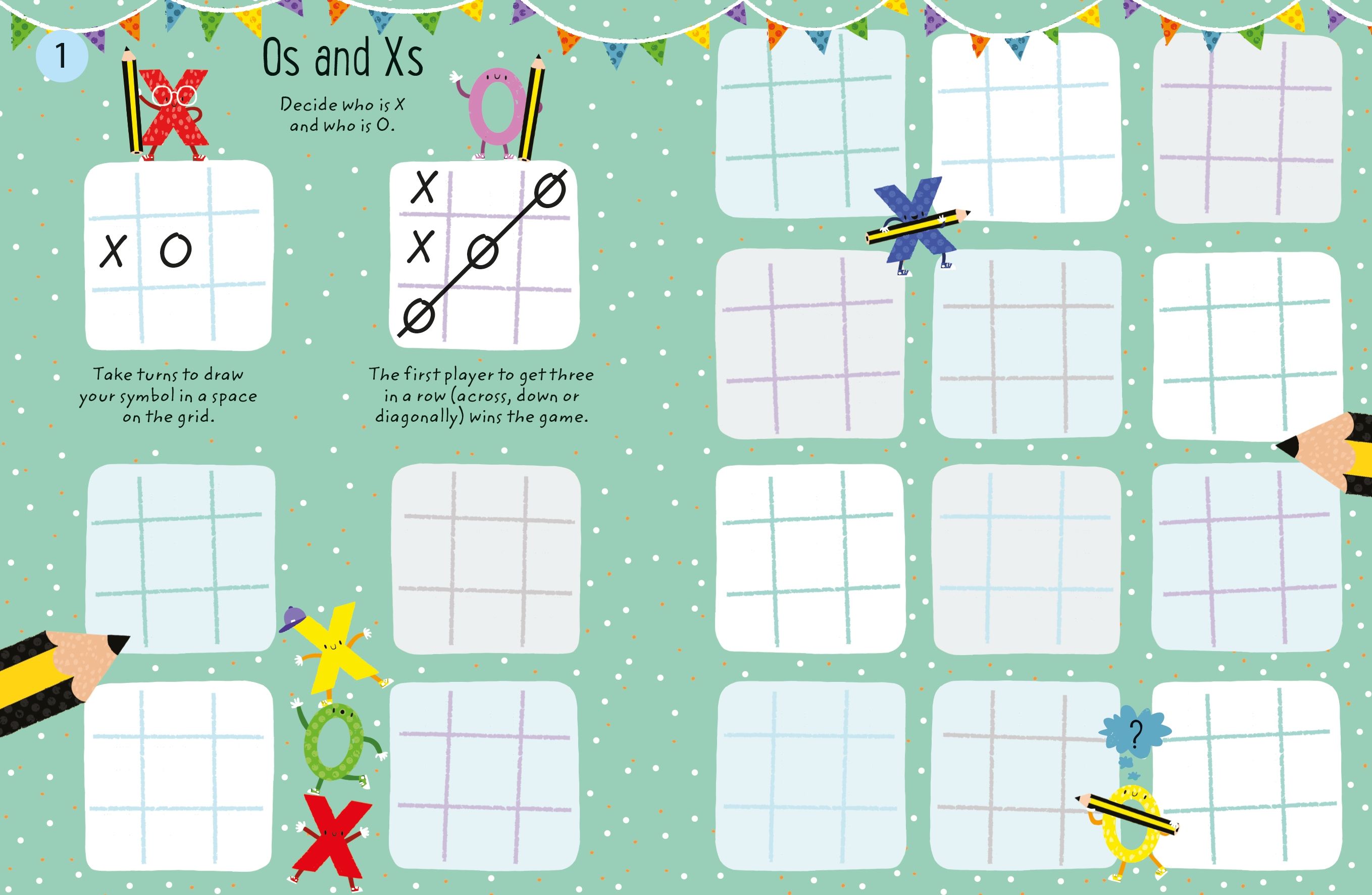 Travel Pencil and Paper Games