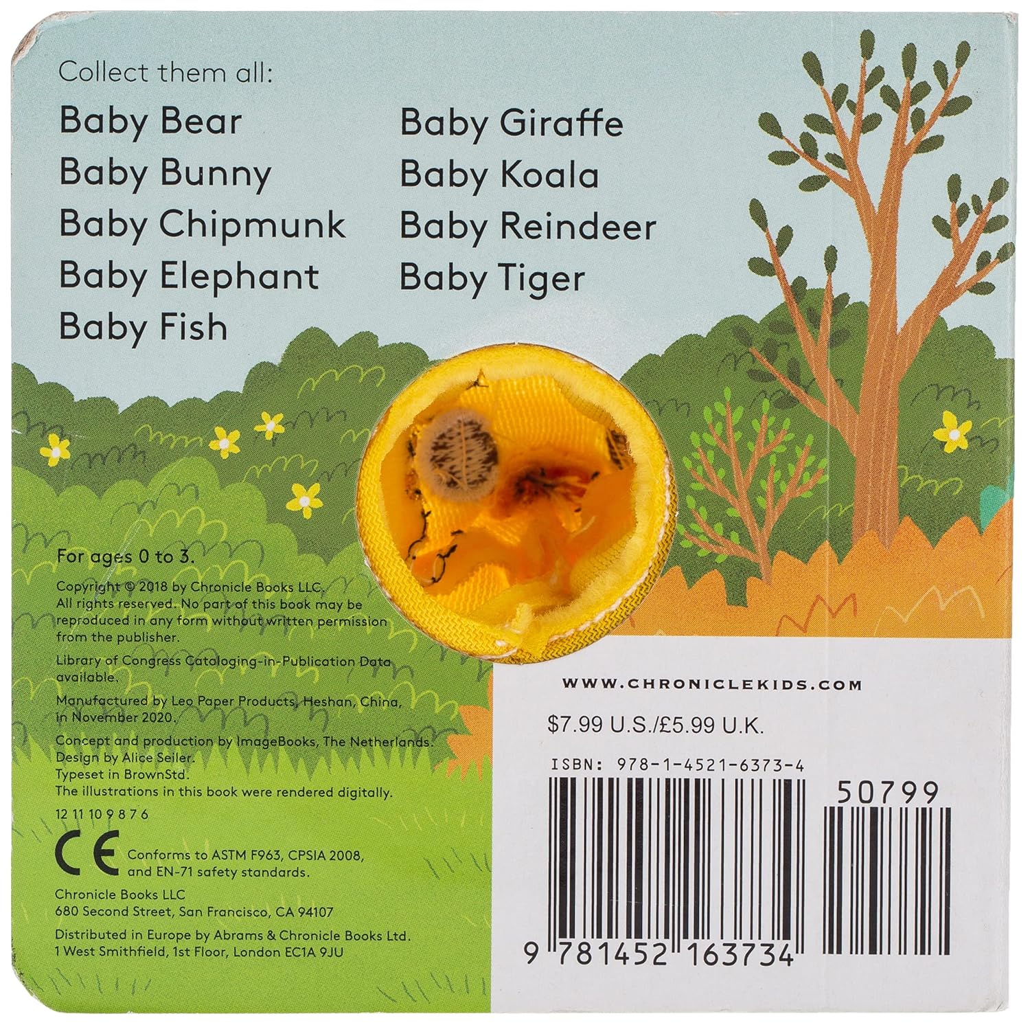 Baby Duck: Finger Puppet Book