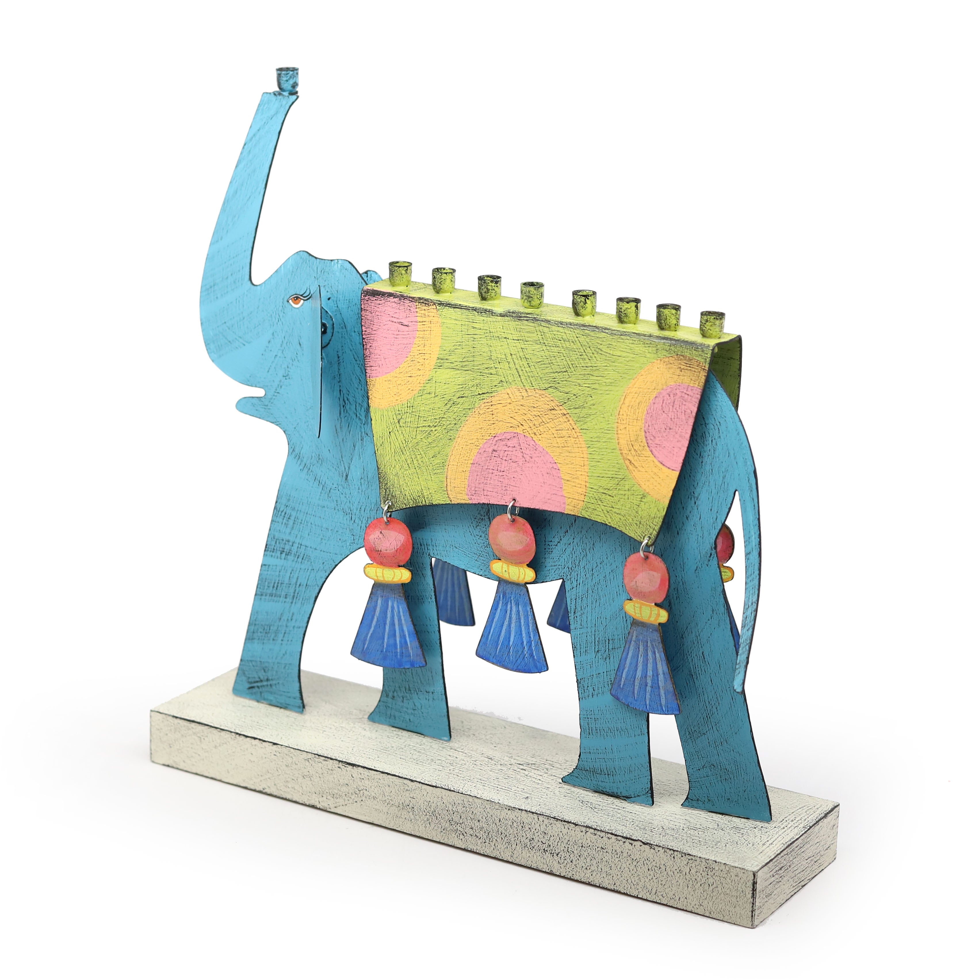 Artisan Elephant Hanukkiah