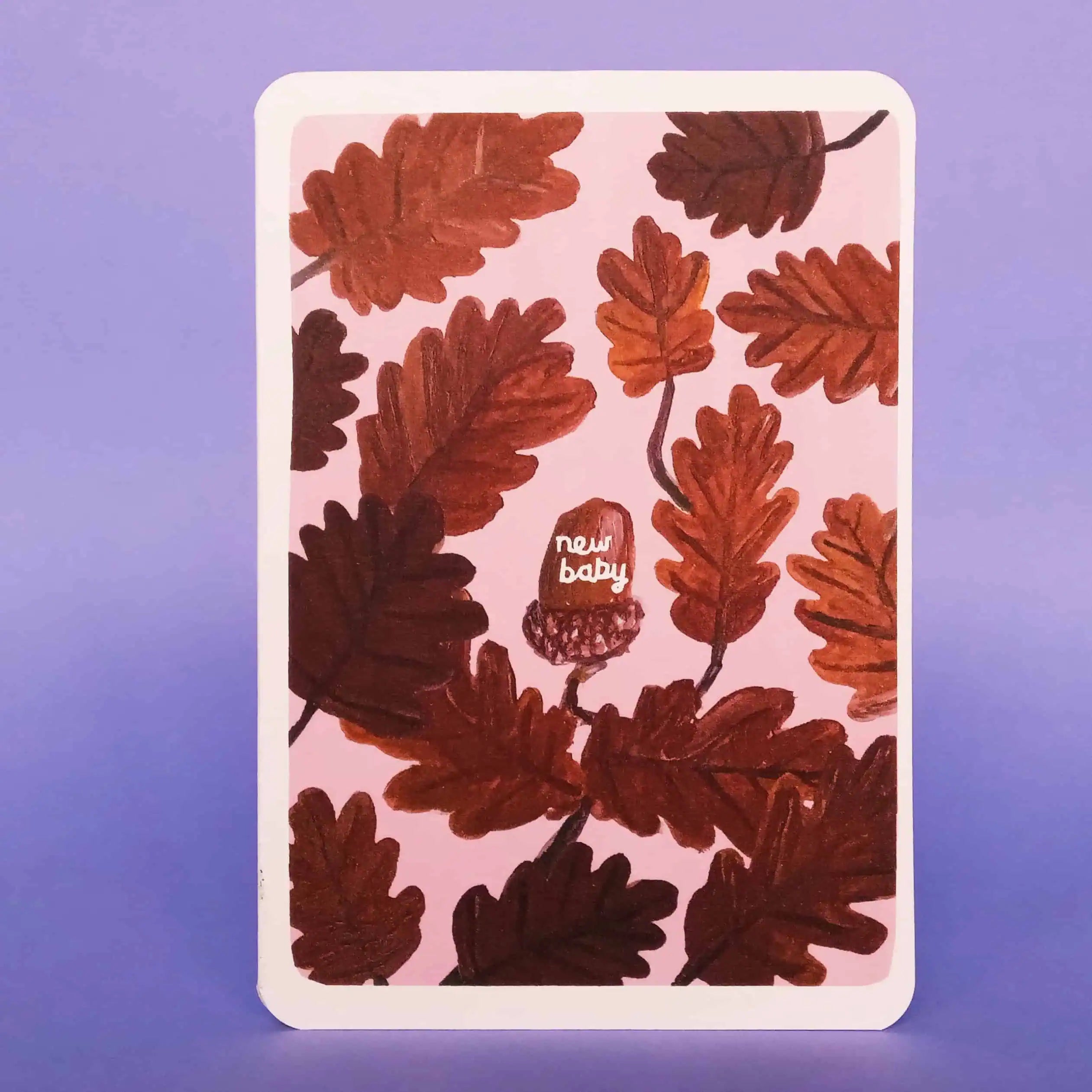 Acorn Baby Greeting Card