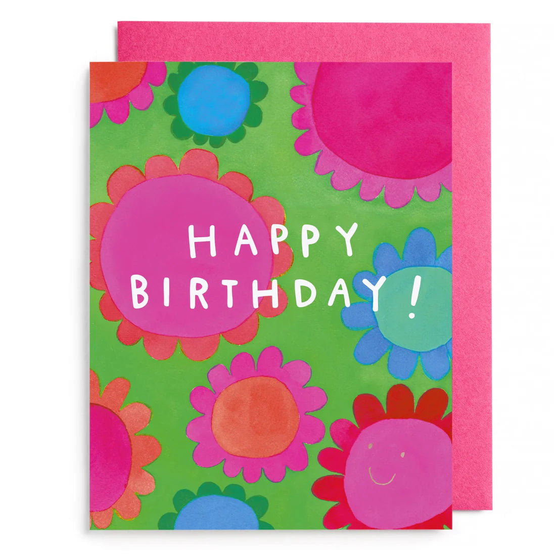 Flower Power Greeting Card