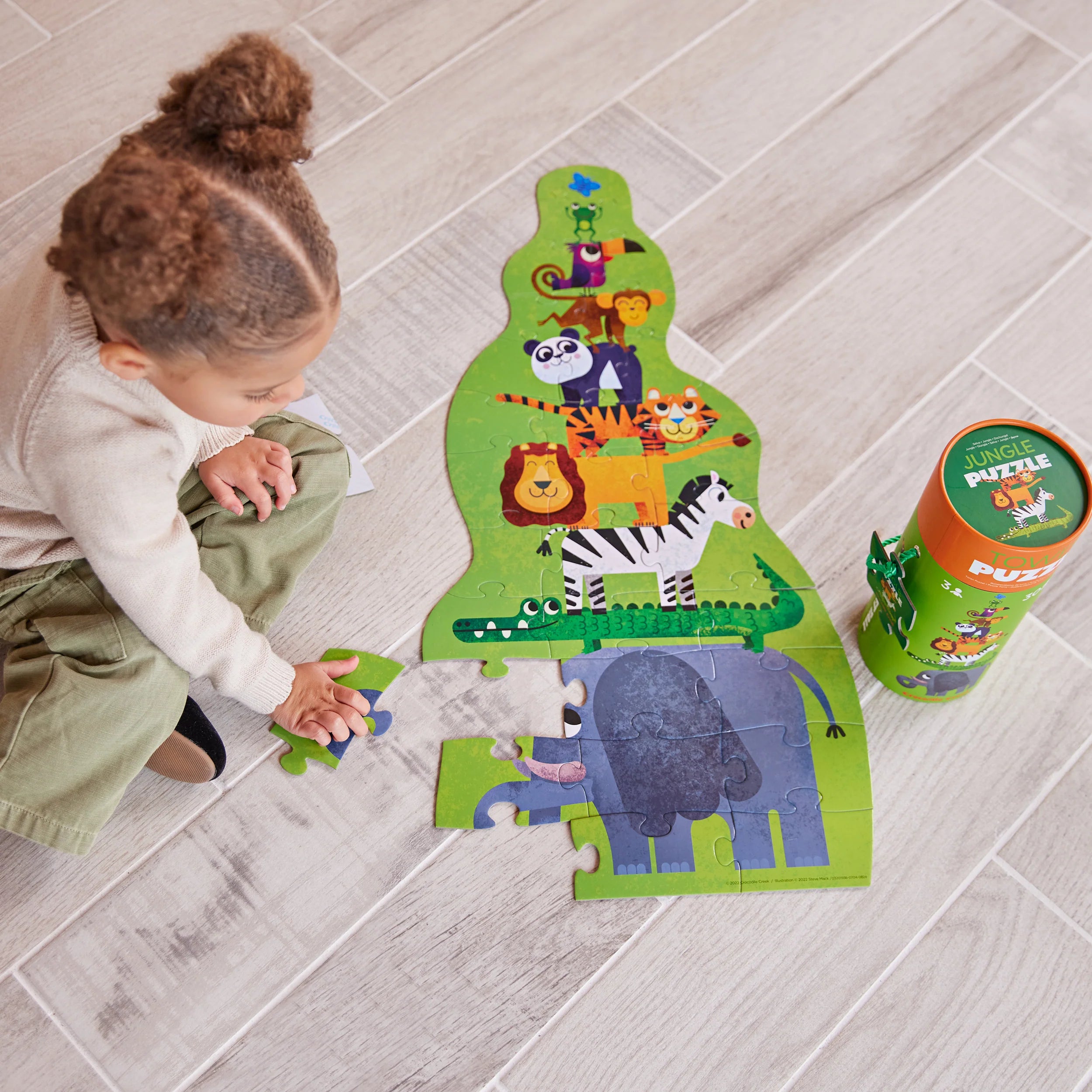 30-Piece Tower Puzzle - Jungle