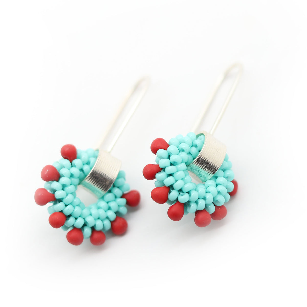 Woven Drop Earrings