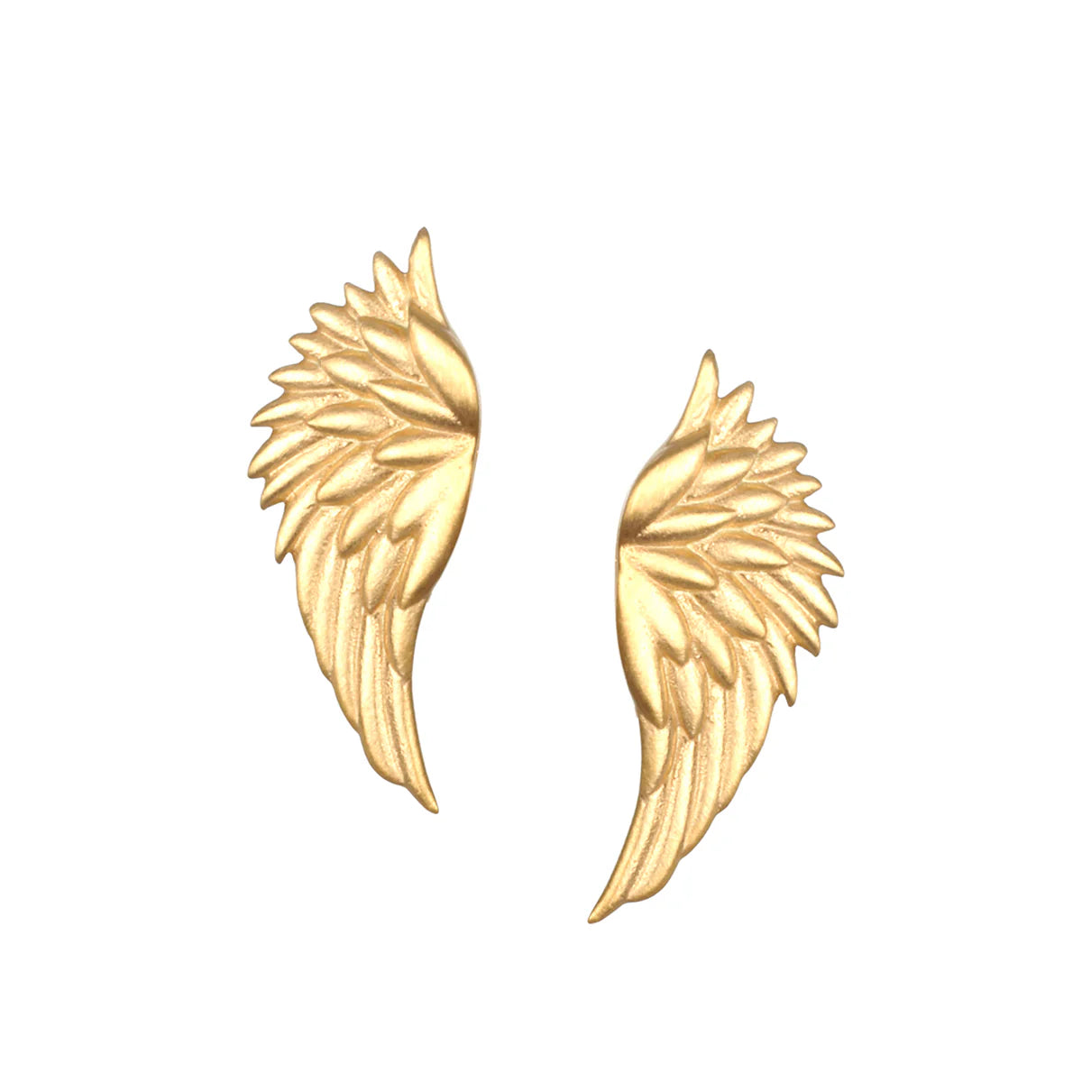 Guided Journey Angel Wing Stud Earrings
