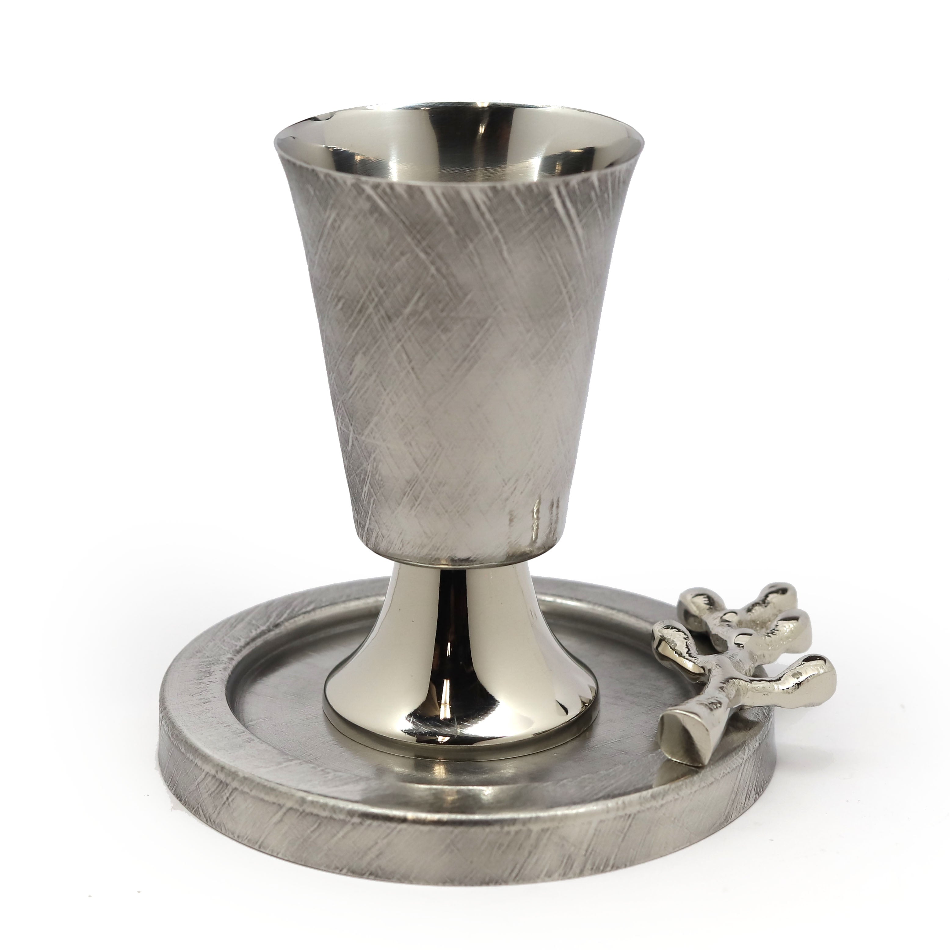 Kiddush Set Pomegranate Leaf