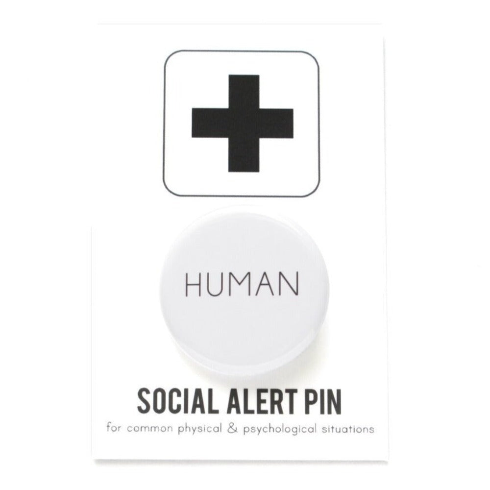 Human Pinback Button