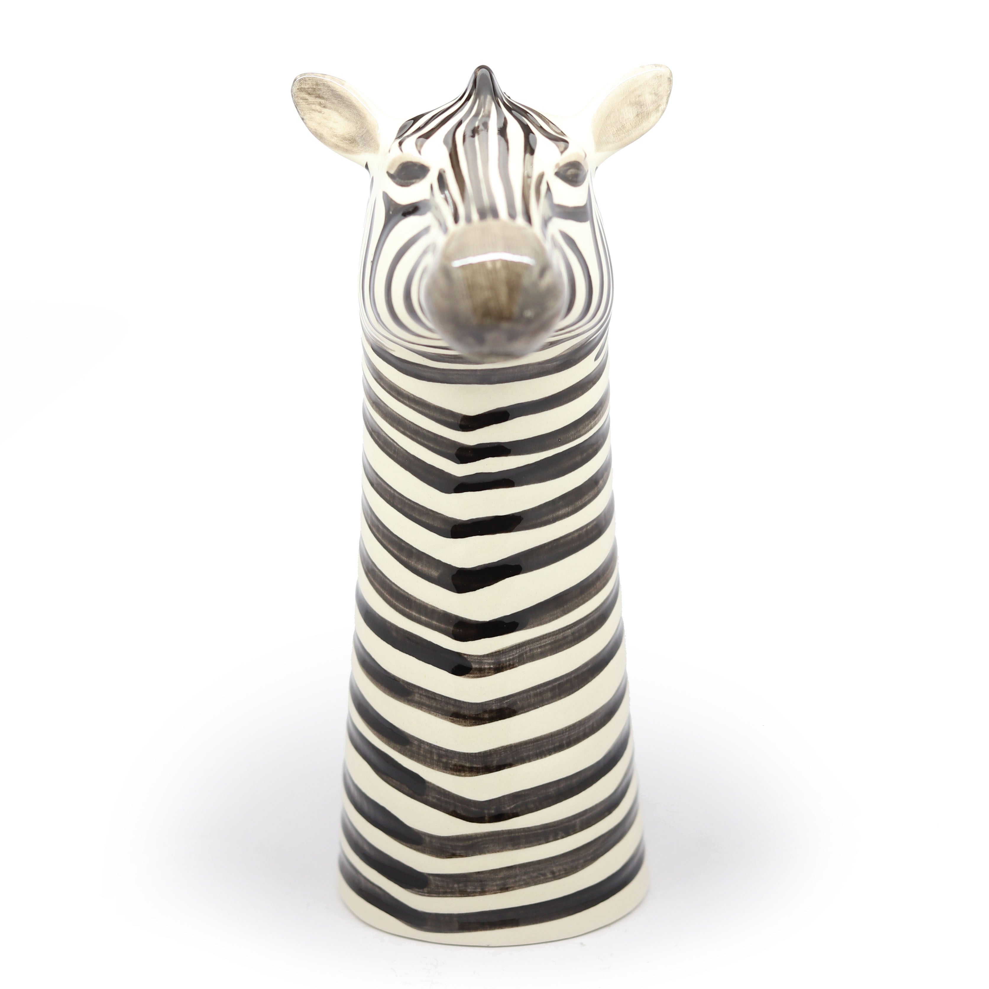 Zebra Flower Vase