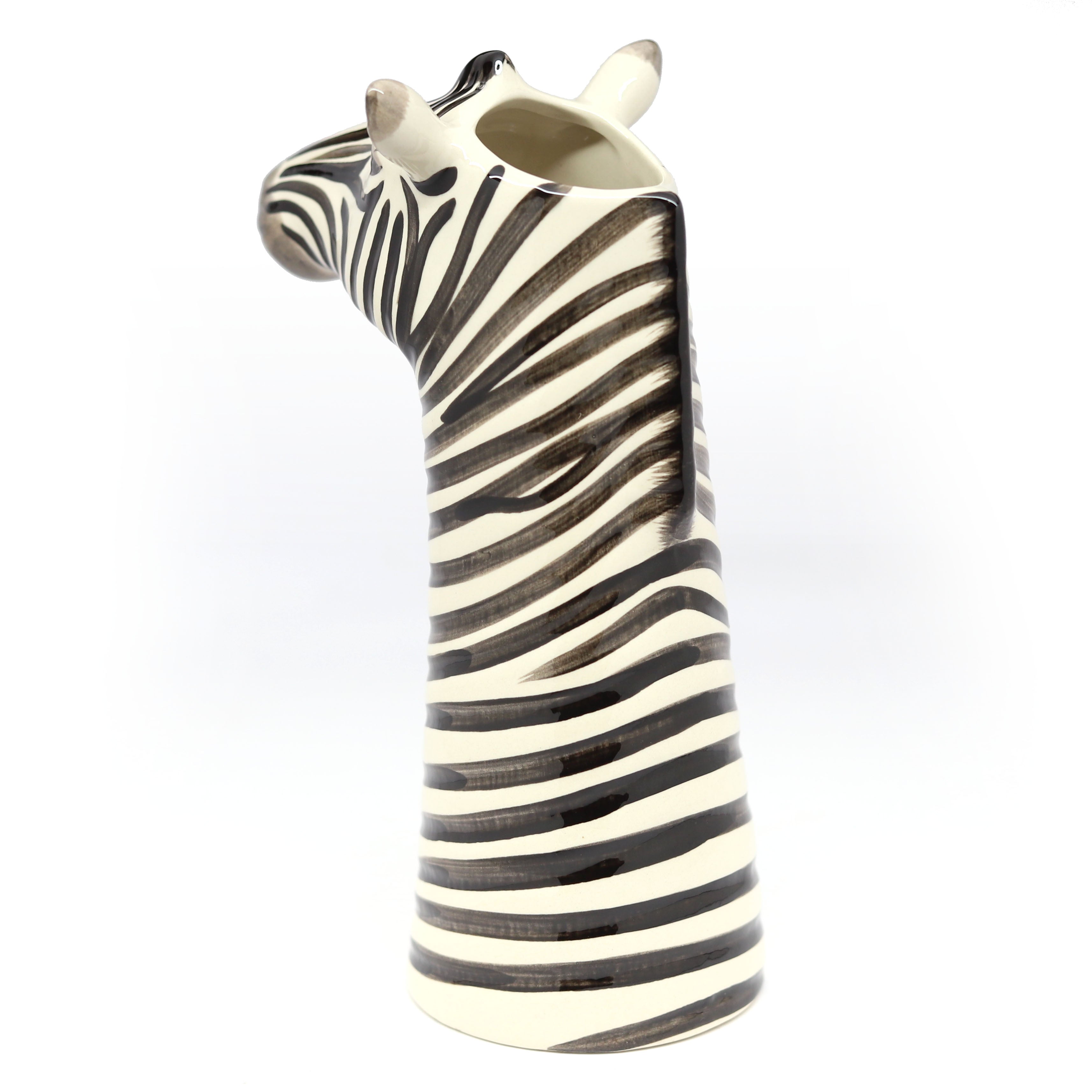 Zebra Flower Vase