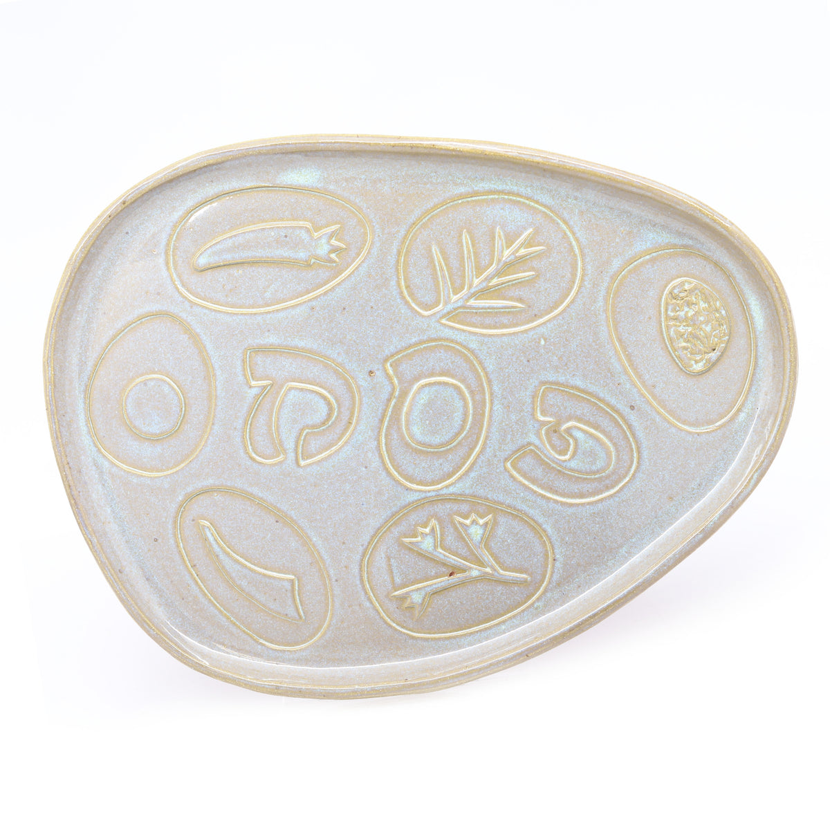 Ceramic Seder Plate