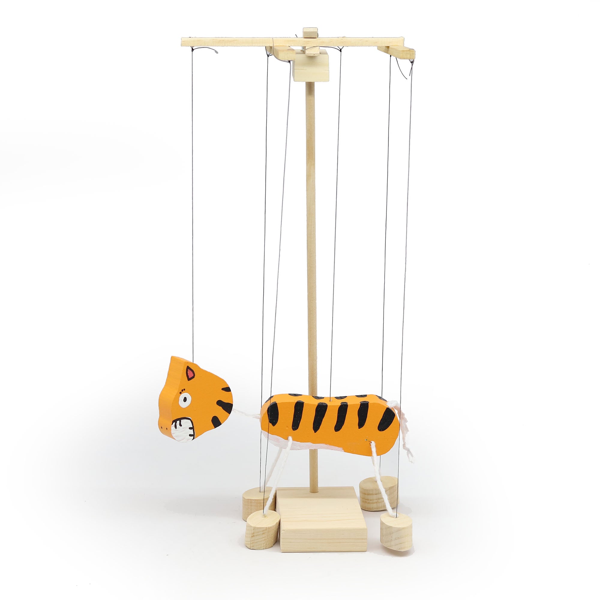 Tiger Handmade Marionette