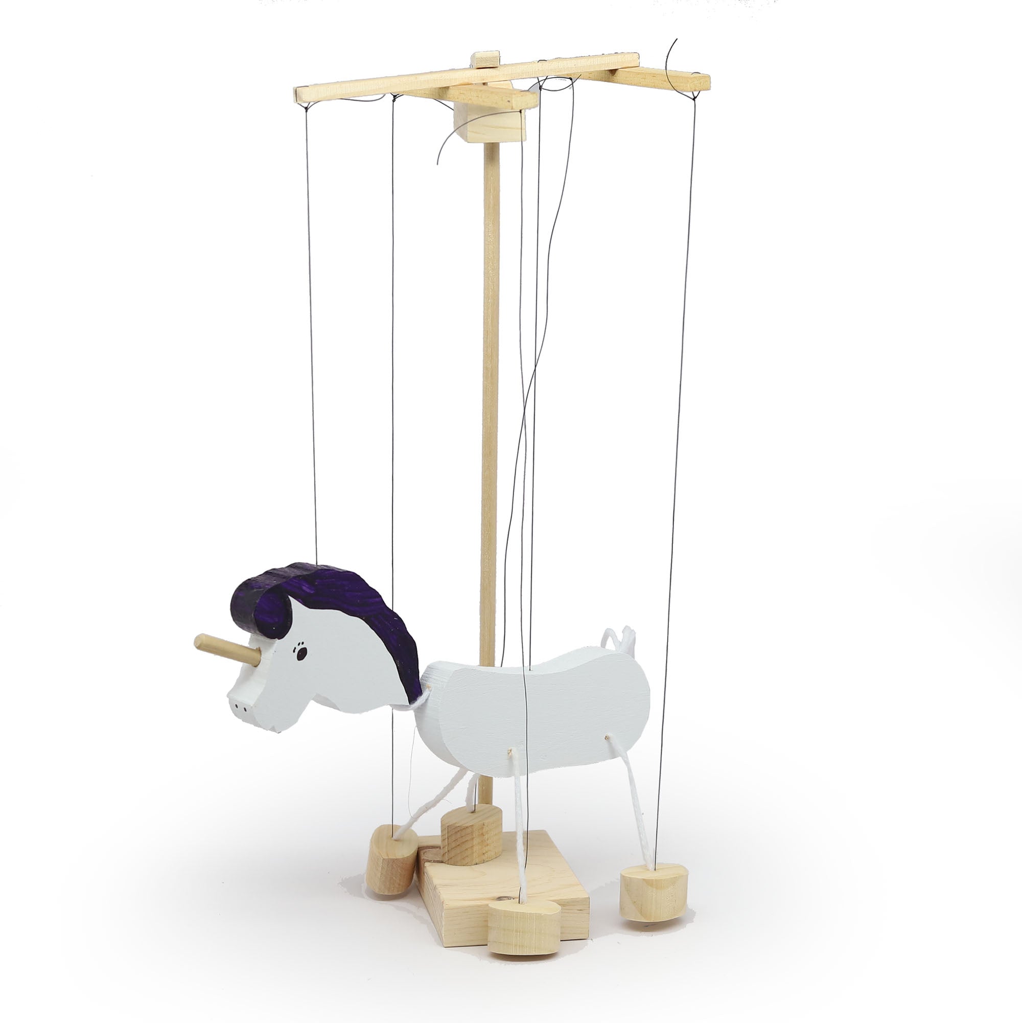 Unicorn Handmade Marionette