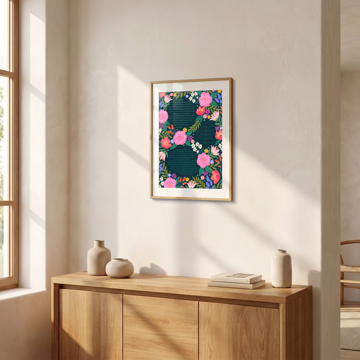 Blooms Ketubah