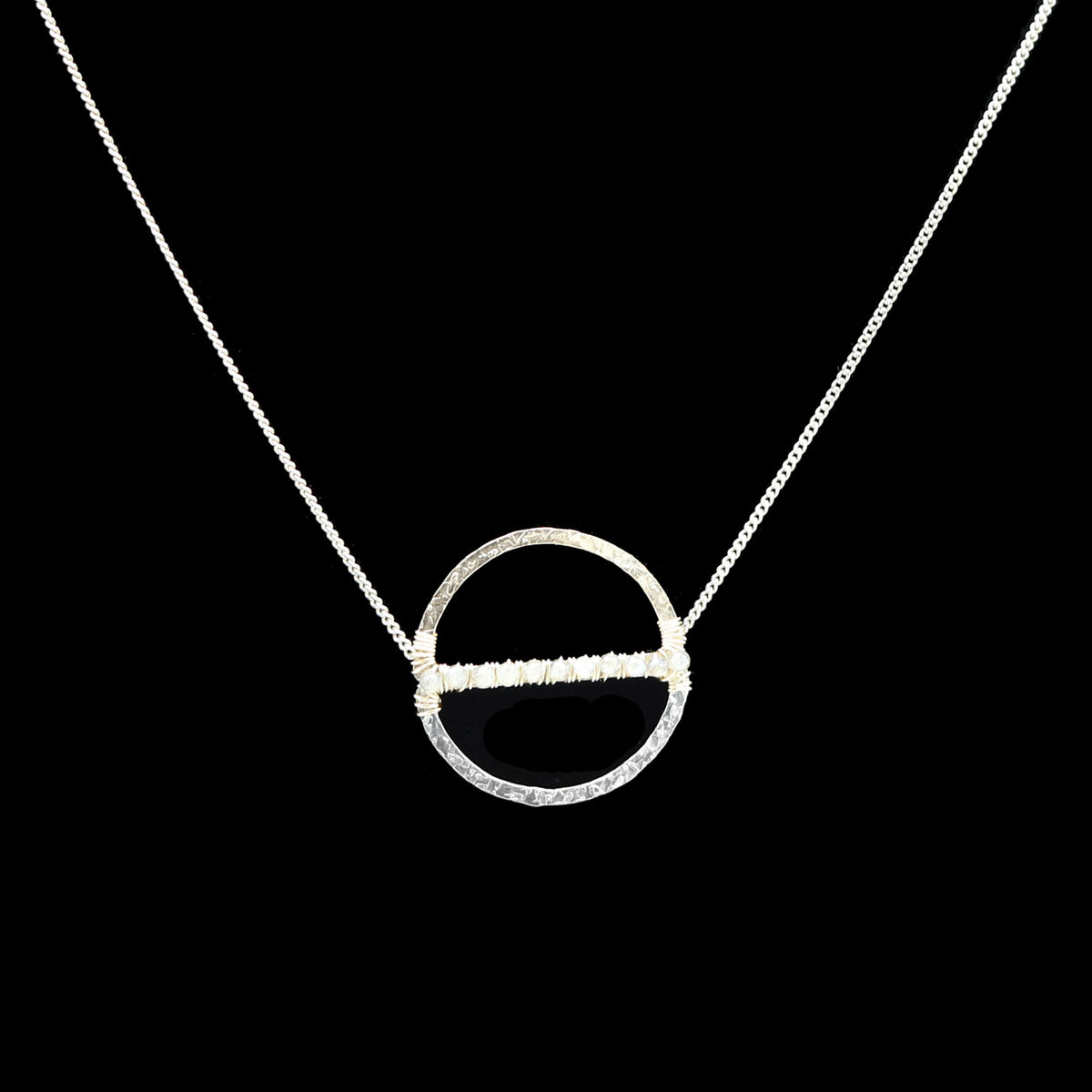 Circle Bar Necklace
