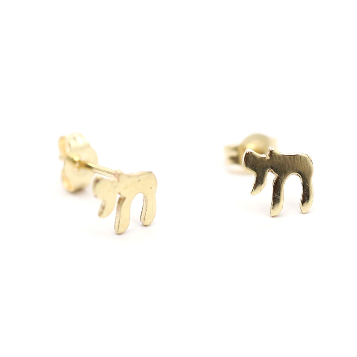14K Chai Earrings