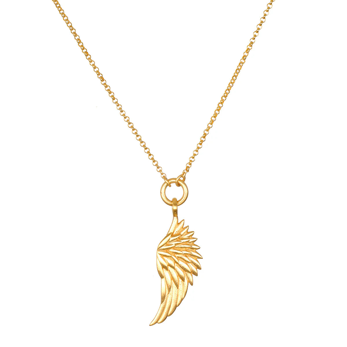 Protected Path Angel Wing Necklace