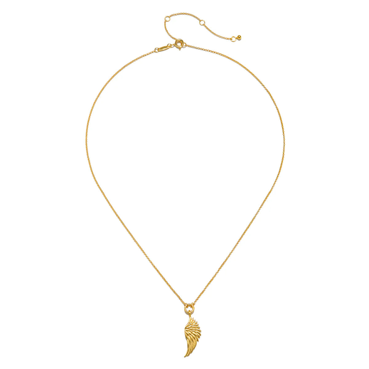 Protected Path Angel Wing Necklace