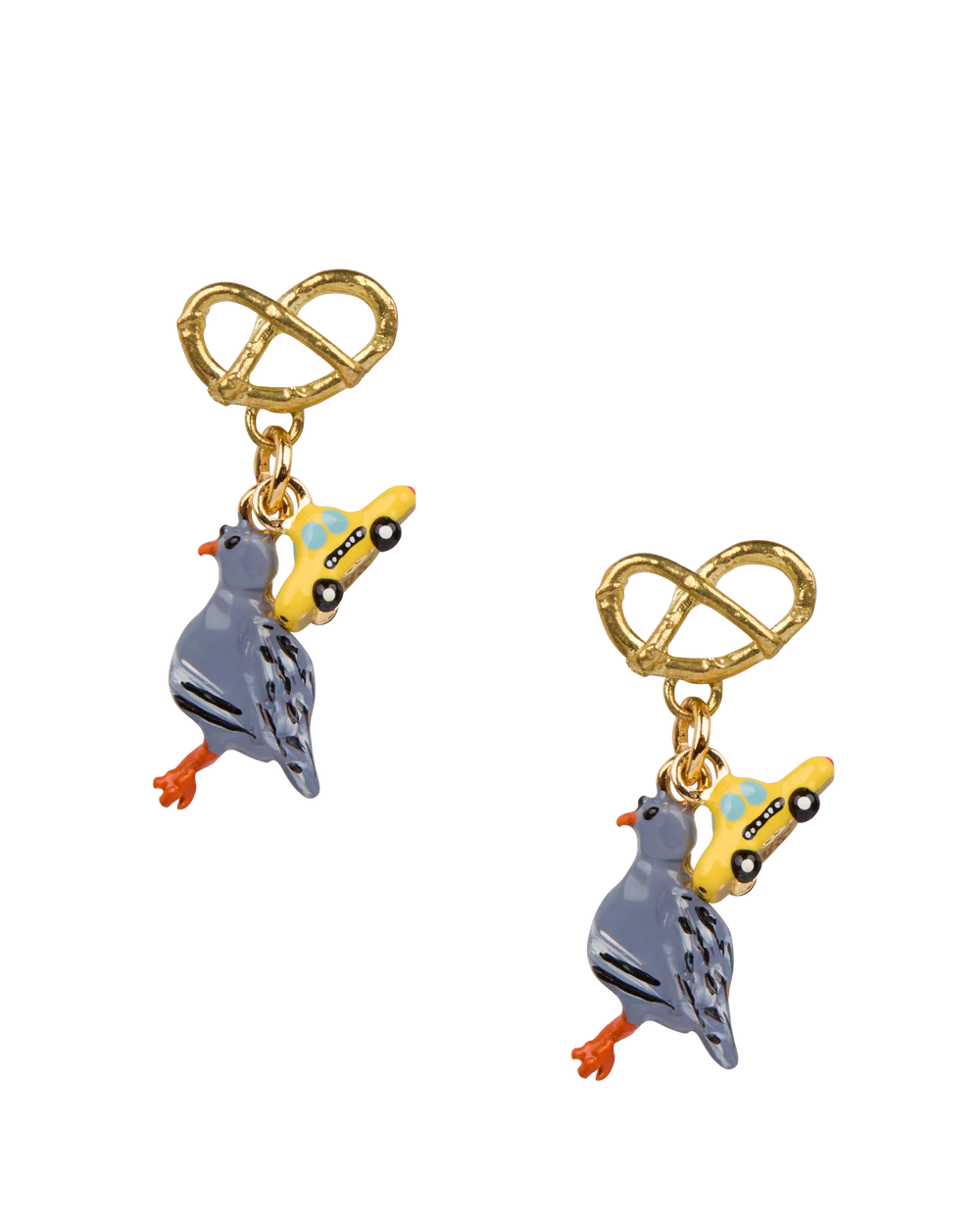 Pretzel Drop Earrings