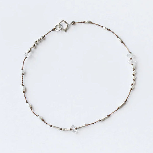 Silver Seed Bracelet