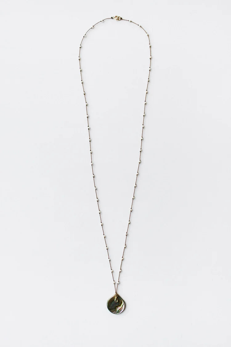 Sirena Necklace with Diamond