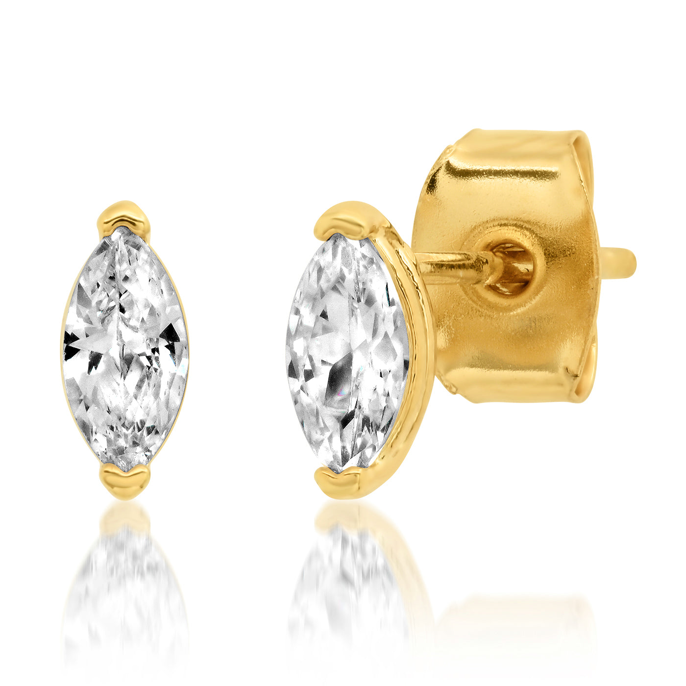 Marquis Stud Earrings