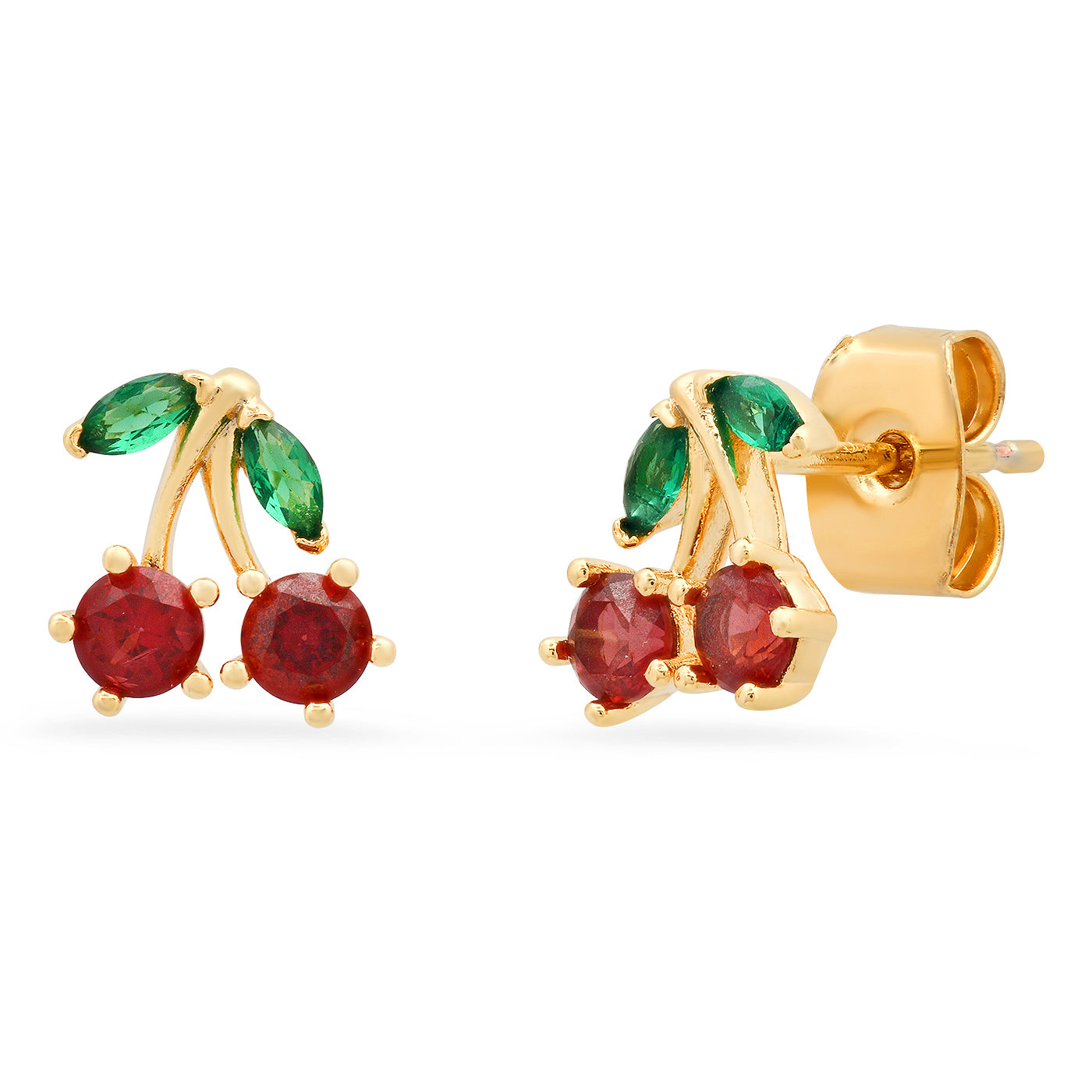 Juicy Cherry Stud Earrings