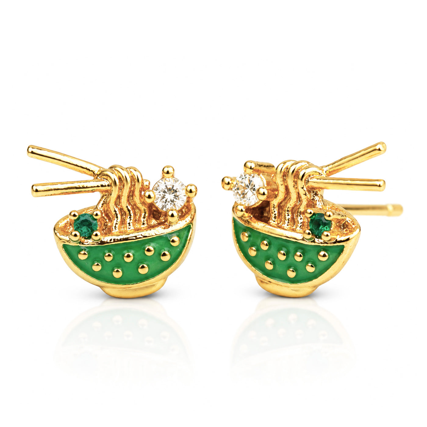 Lucky Ramen Stud Earrings