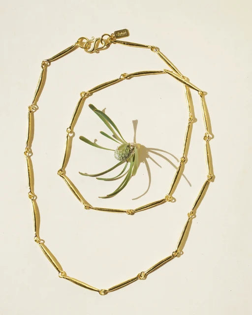 Double Taper Link Necklace