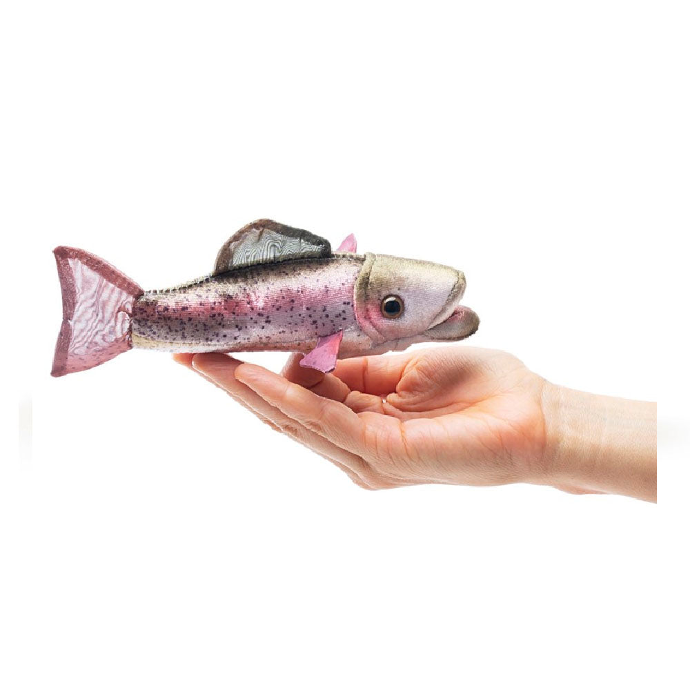 Mini Rainbow Trout Finger Puppet