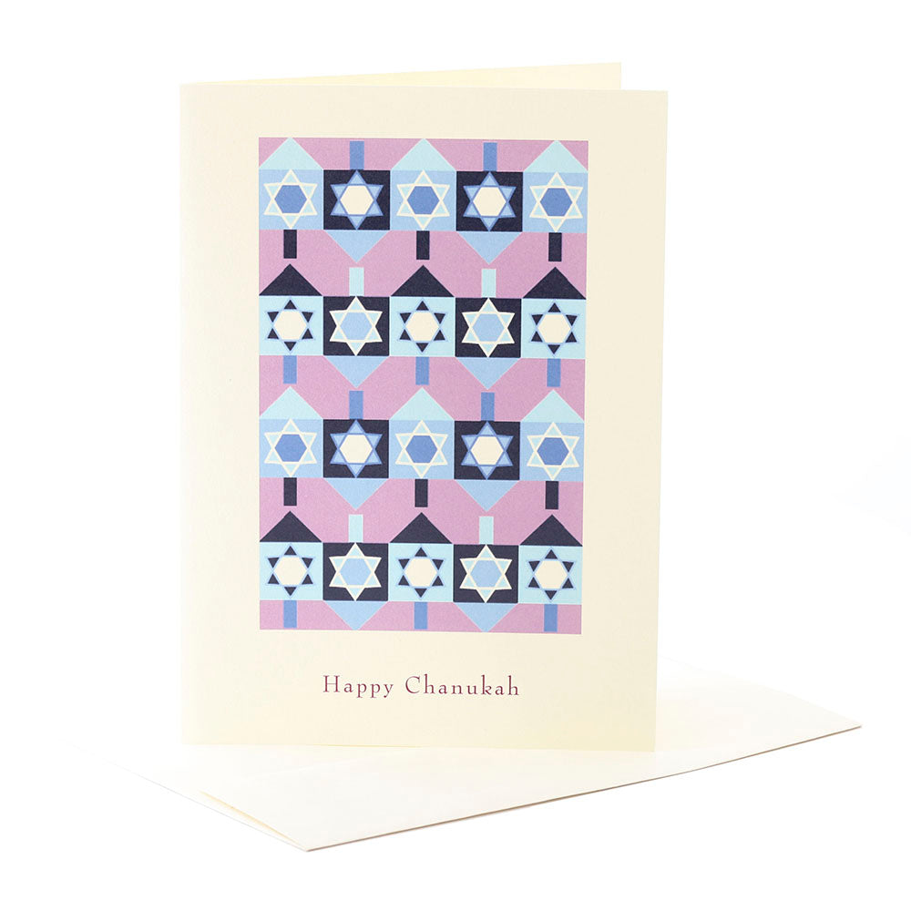 Alternating Dreidel Greeting Cards