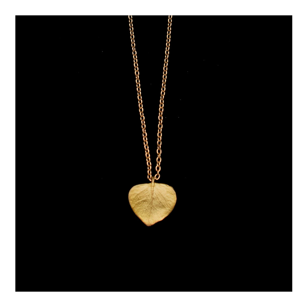 Eucalyptus Leaf Petite Necklace