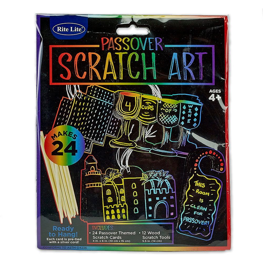 Passover Scratch Paper Kit