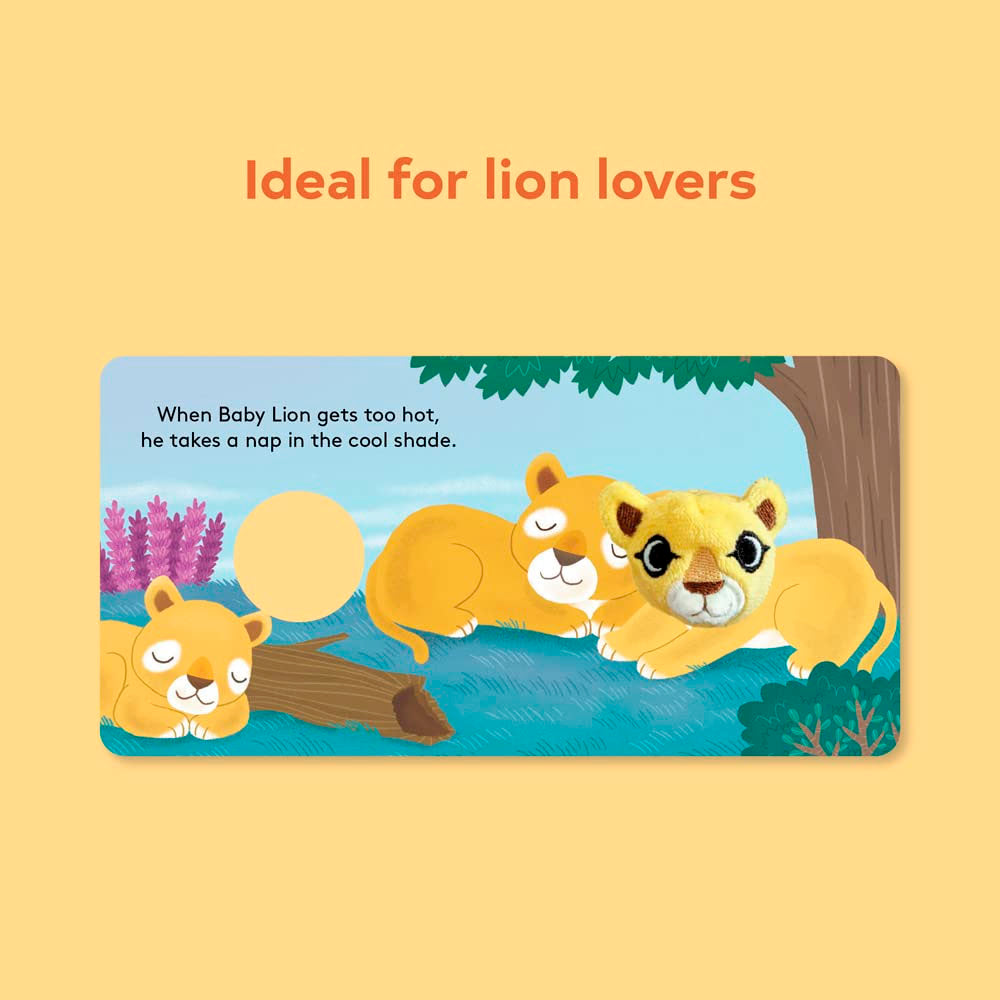 Baby Lion: Finger Puppet Book