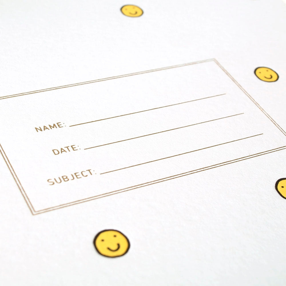 Standard Notebook - Smiley Face