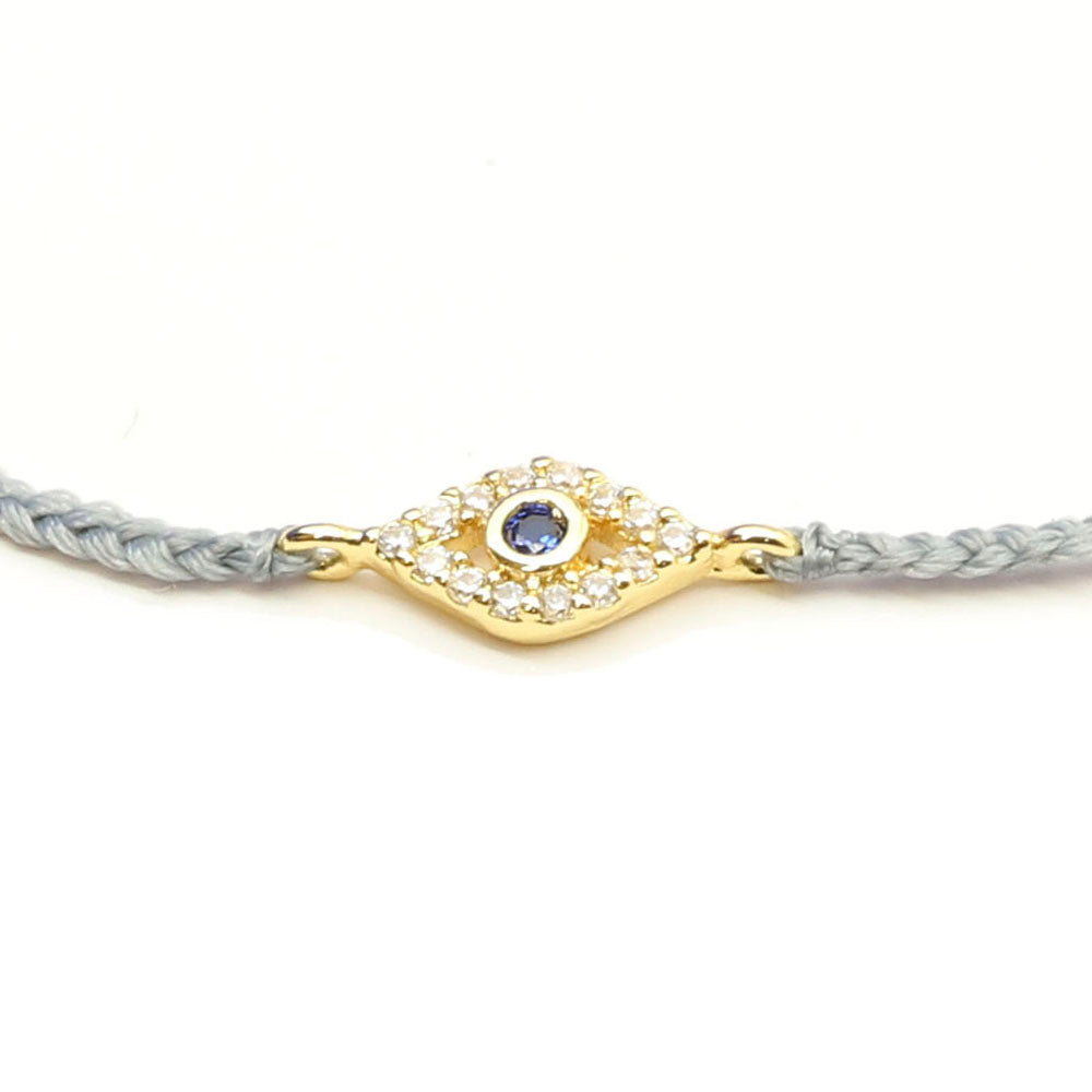 Handmade Braided Bracelet with Jewish Charm
