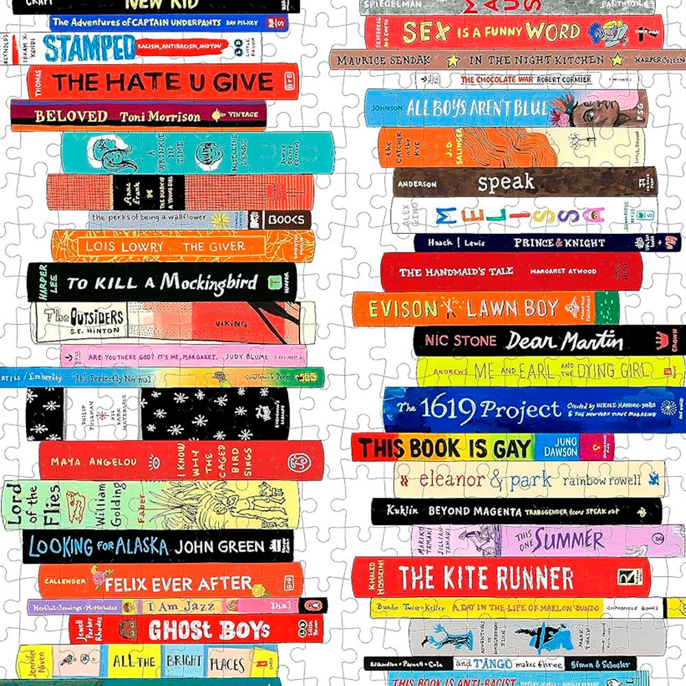 Bibliophile Banned Books 500-Piece Puzzle