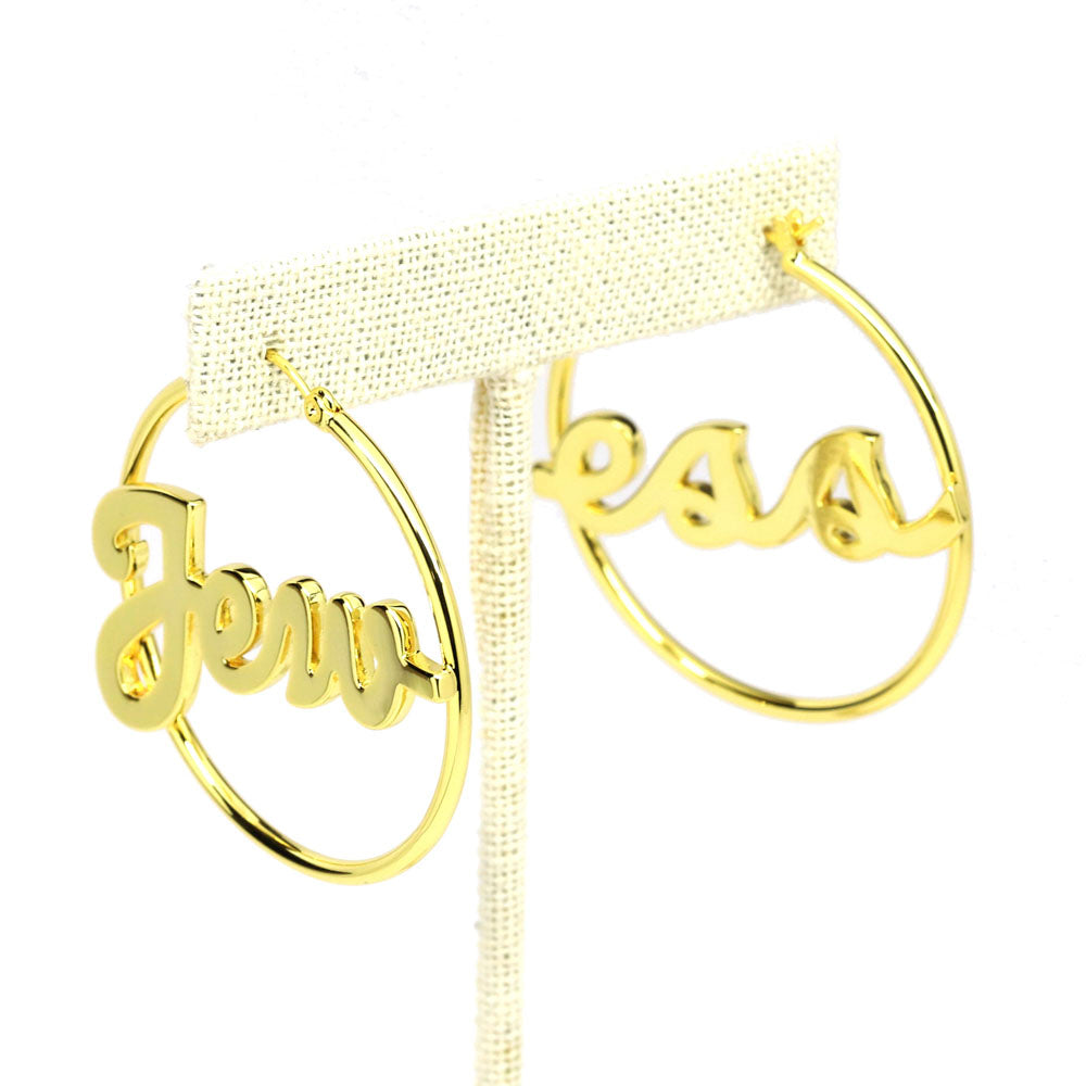 Jew-ess Hoop Earrings