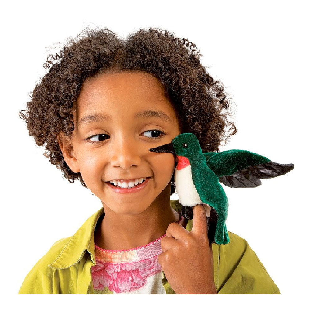 Mini Hummingbird Finger Puppet