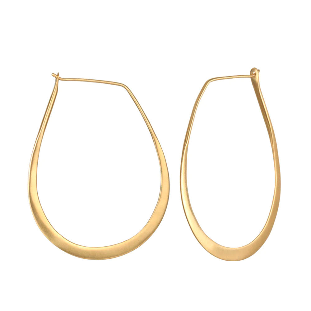 Minimalist Gold Hoop Earrings