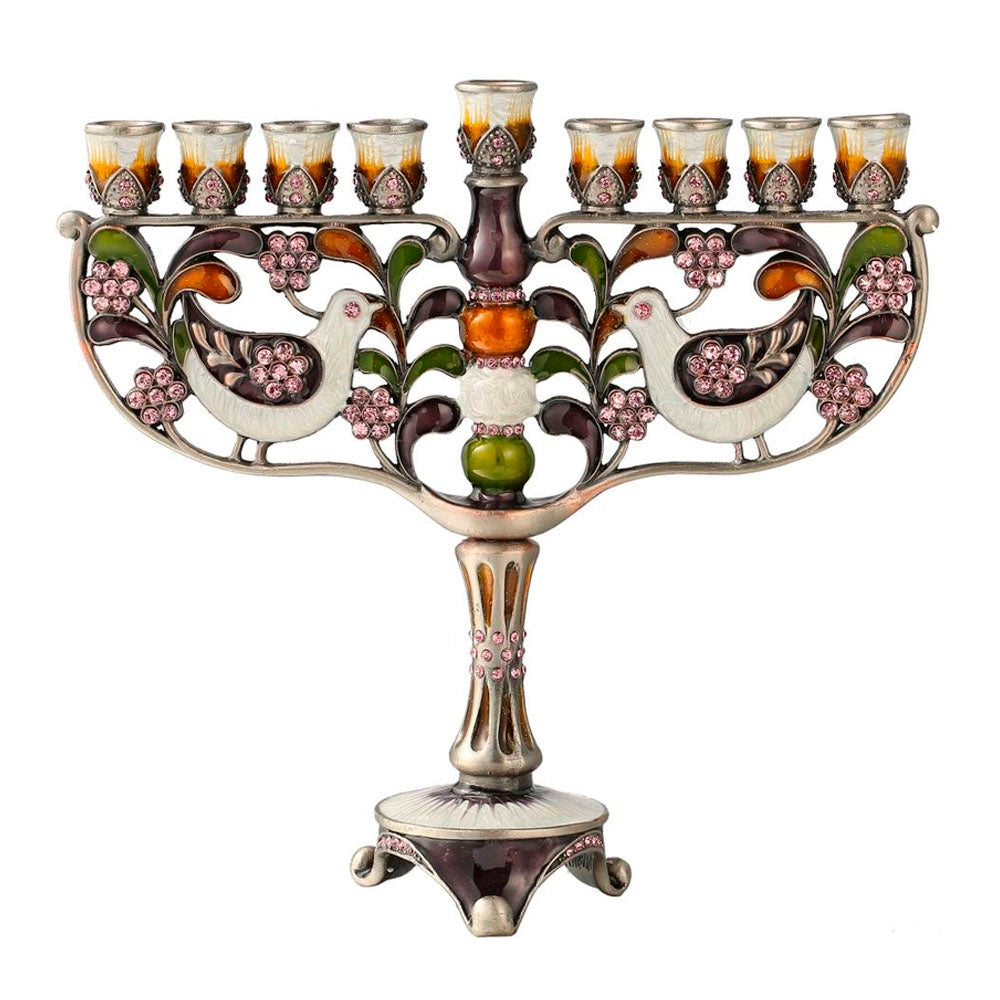 Dove Hanukkiah by Matashi
