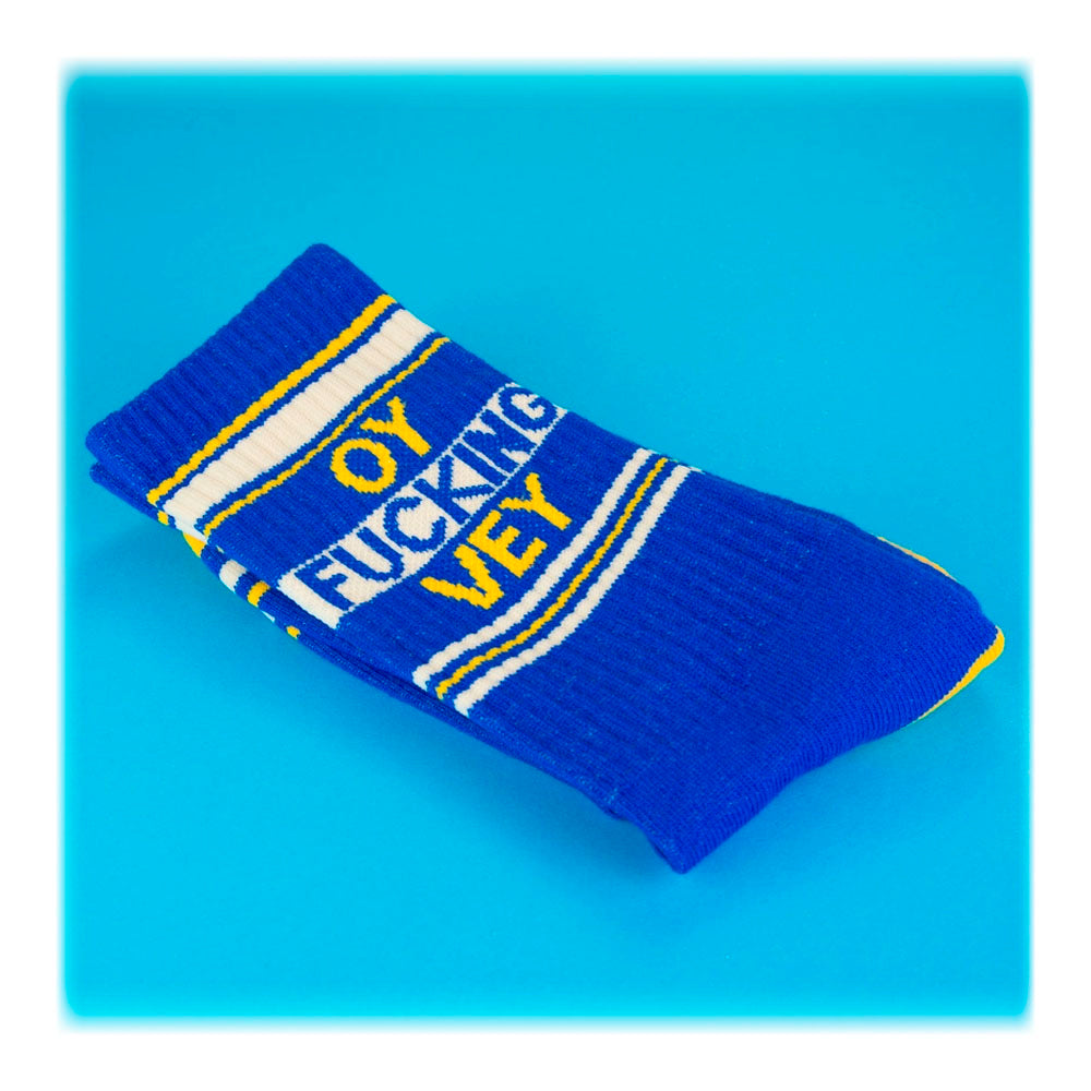 Oy Fucking Vey Gym Crew Socks